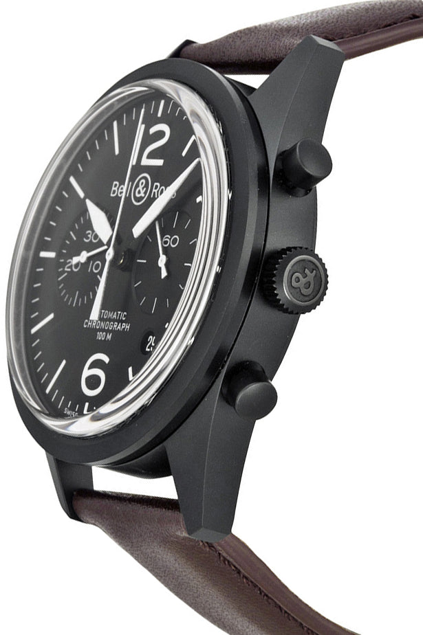 Bell & Ross Vintage Original Men's Watch BRV126-BL-CA/SCA