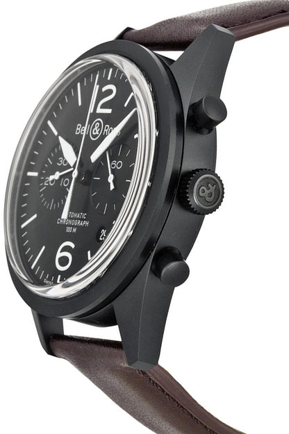 Bell & Ross Vintage Original Men's Watch BRV126-BL-CA/SCA