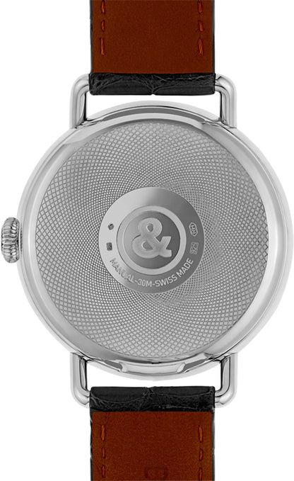 Bell & Ross Vintage Men's Luxury Watch WW1 BRWW1-ME-AG-RU/SCR