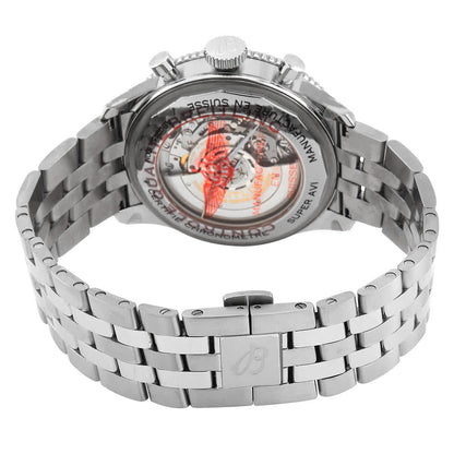 Breitling Aviator Super AVI Curtiss Warhawk Steel GMT Men's Watch AB04452A1L1A1