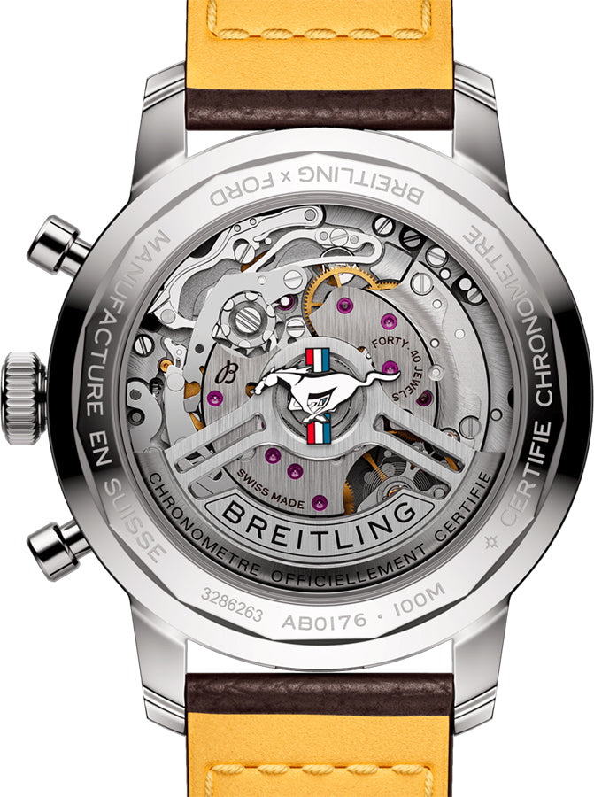 Breitling Top Time B01 Ford Mustang Automatic Men's Watch AB01762A1L1X2