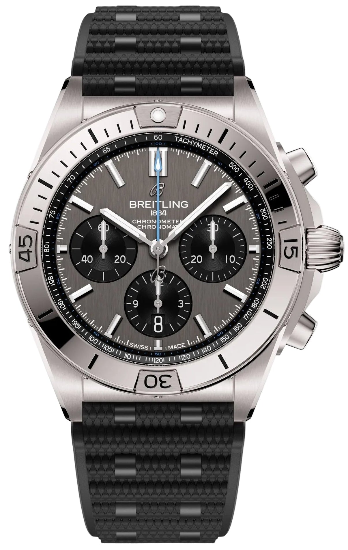 Breitling Chronomat B01 42 Chronograph Grey Dial Men's Watch EB0134101M1S1