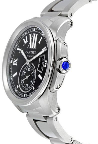Cartier Calibre de Cartier Black Dial Men's Watch W7100016