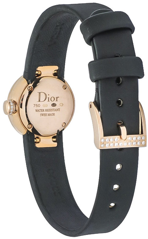 Christian Dior La D De Dior Gold Pearl & Diamond Dial Women's Watch CD047150A001