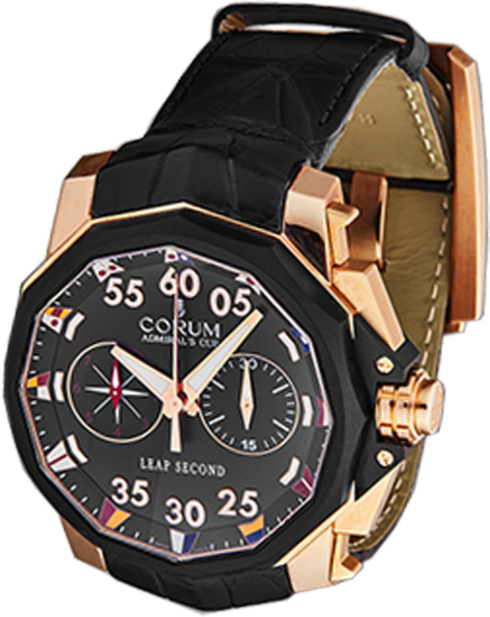 Corum Admiral's Cup 18k Rose Gold Men's Watch 895.931.91/0001 AN42