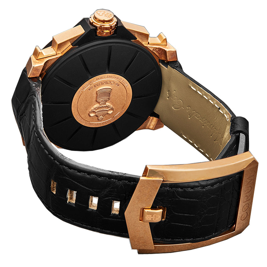 Corum Admiral's Cup 18k Rose Gold Men's Watch 895.931.91/0001 AN42