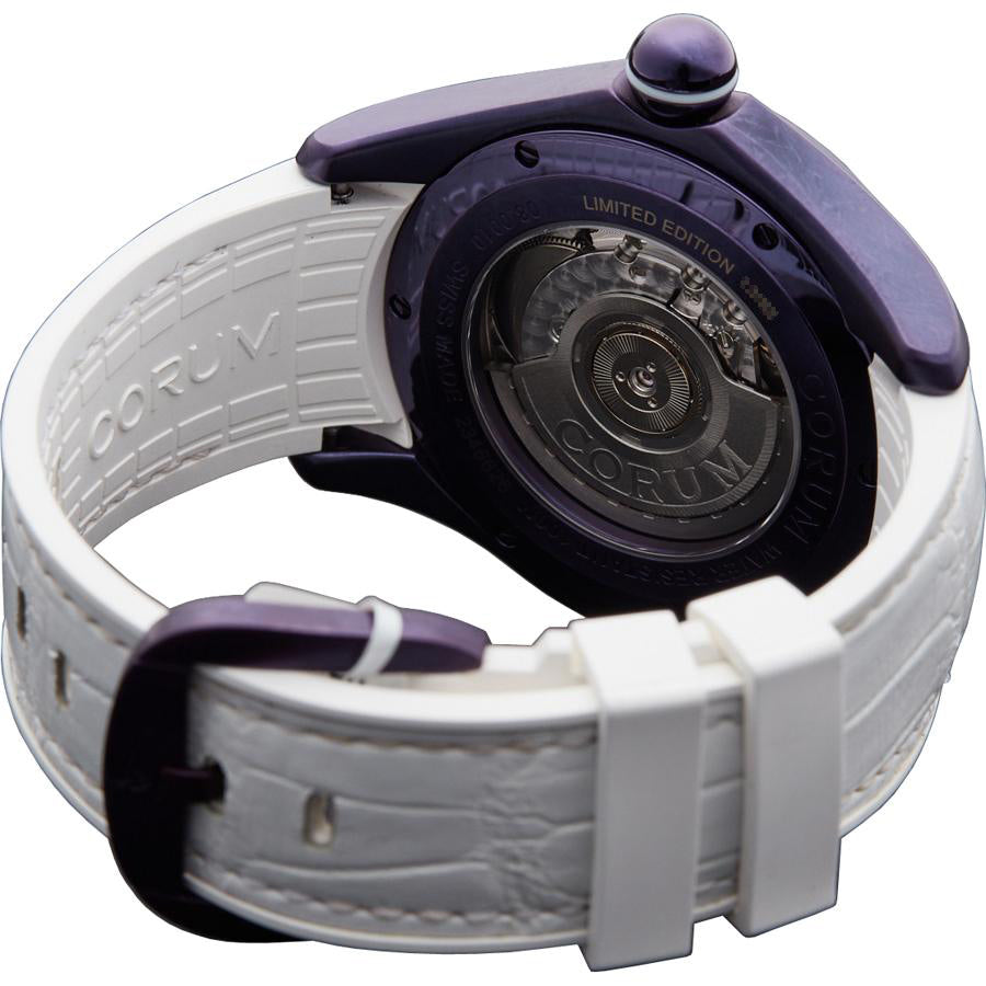 Corum Bubble 42 Elisabetta Fantone Purple Men's Watch L082/03201