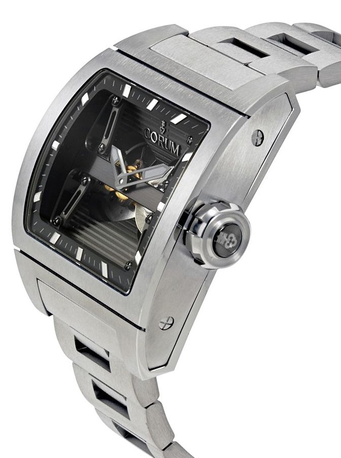 Corum Ti-Bridge Dual Winder Titanium Men's Watch 207.201.04/V250 0000