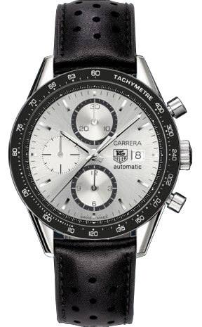 Tag Heuer Carrera Automatic Silver Dial Men's Watch CV2011.FC6205