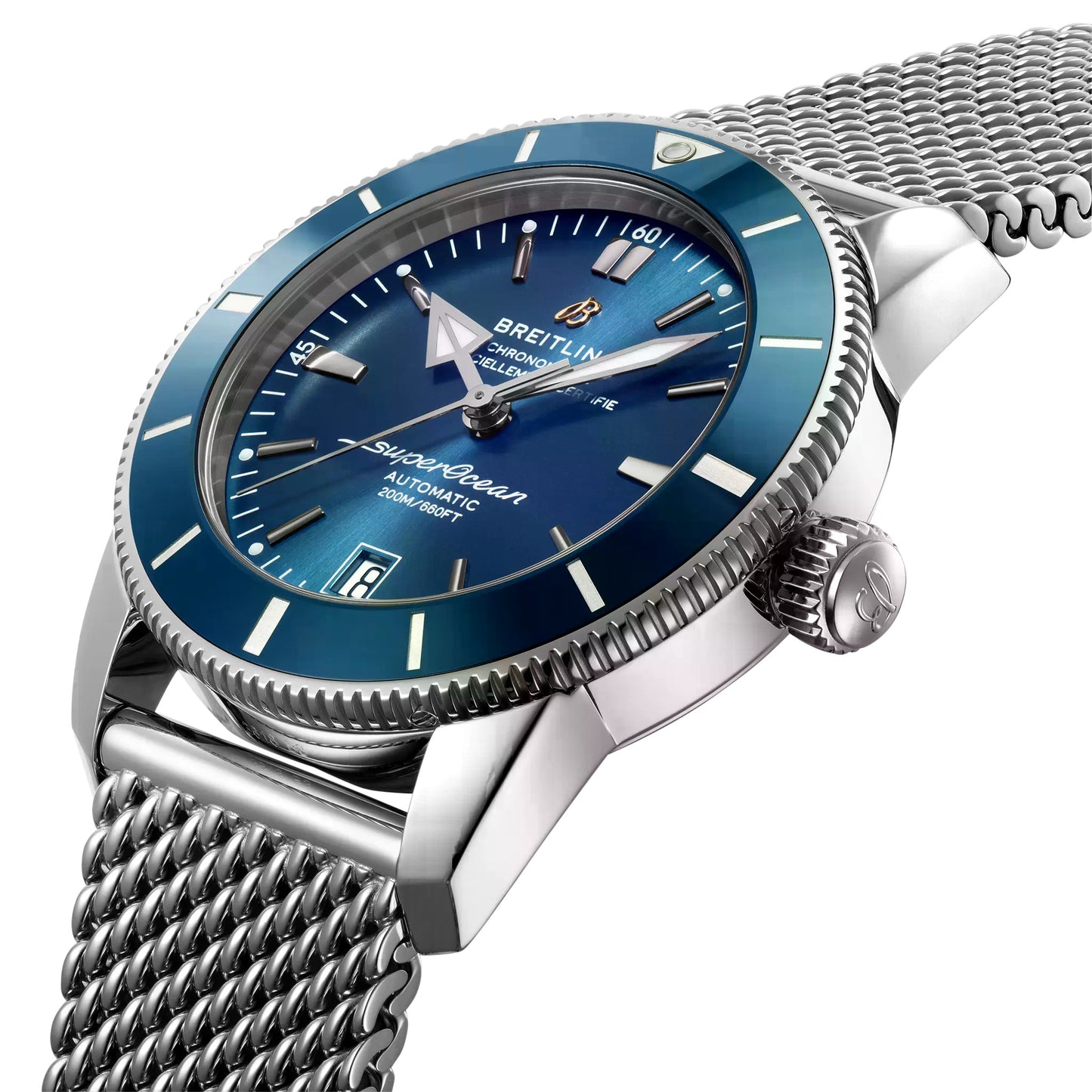 Breitling Superocean Heritage II B20 Automatic 42 Blue Men's Watch AB2010161C1A1