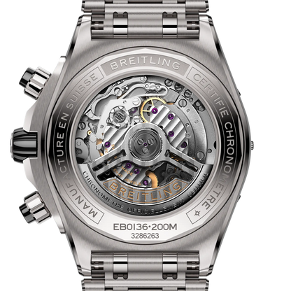 Breitling Super Chronomat B01 44 Titanium Men's Watch EB0136251M1E1
