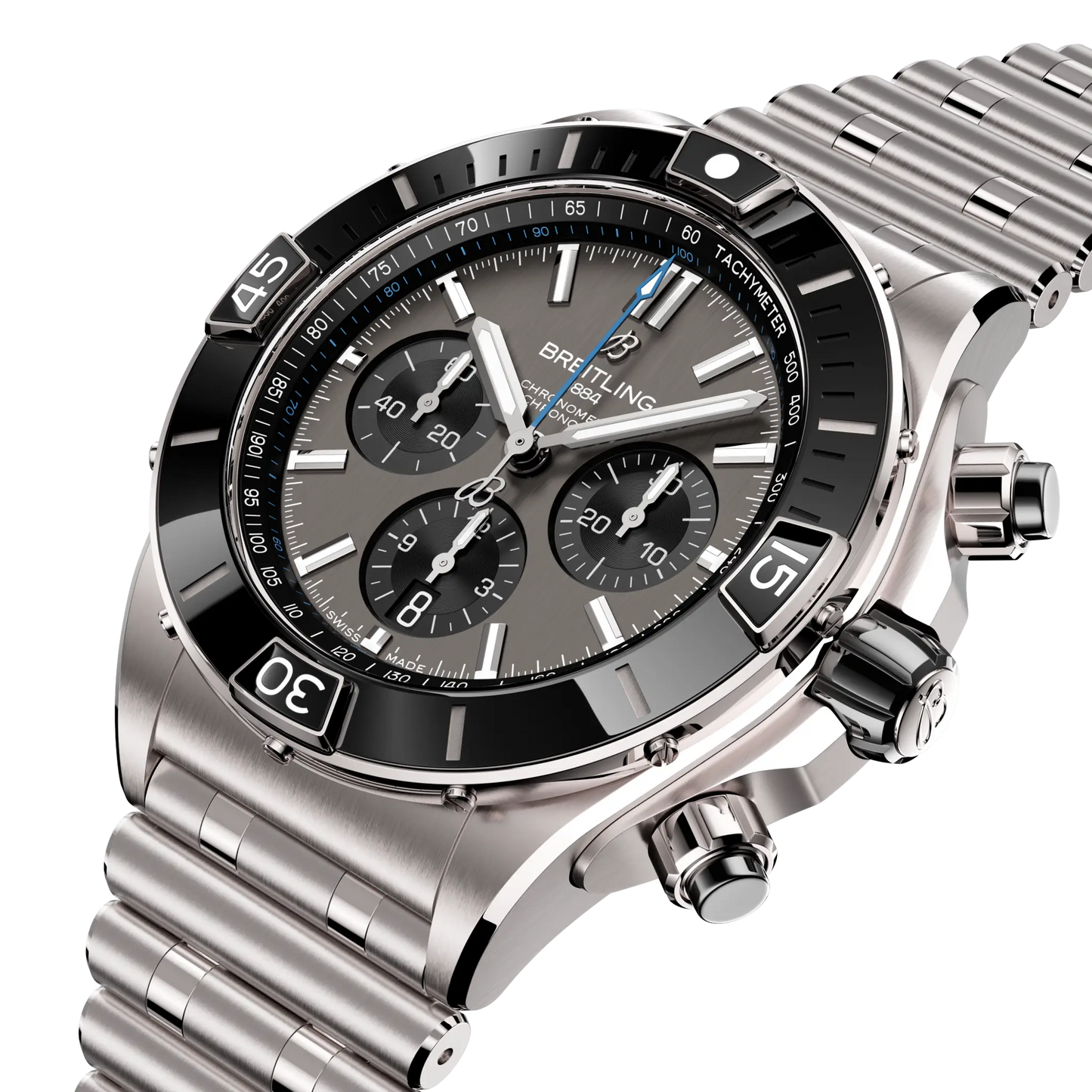 Breitling Super Chronomat B01 44 Titanium Men's Watch EB0136251M1E1