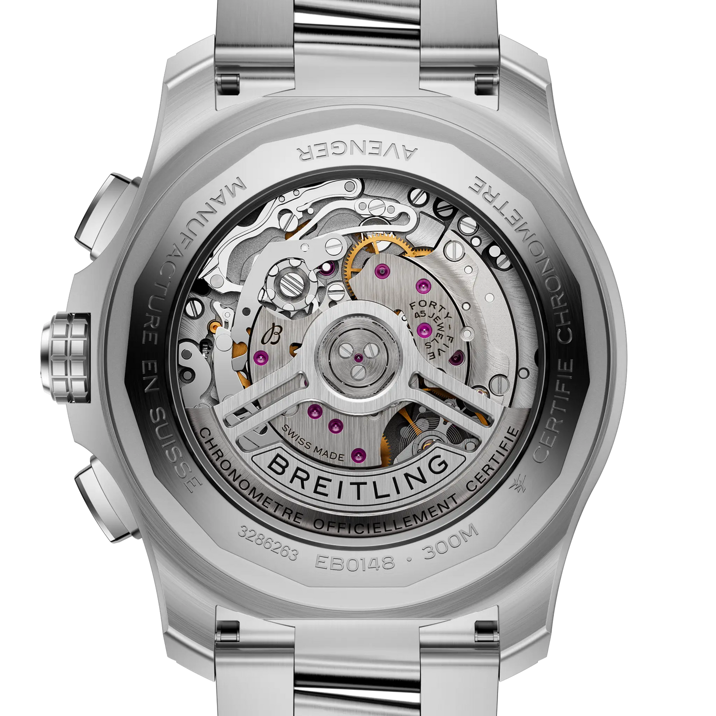 Breitling Super Avenger B01 Chronograph 46 Titanium Men's Watch EB0148101B1E1