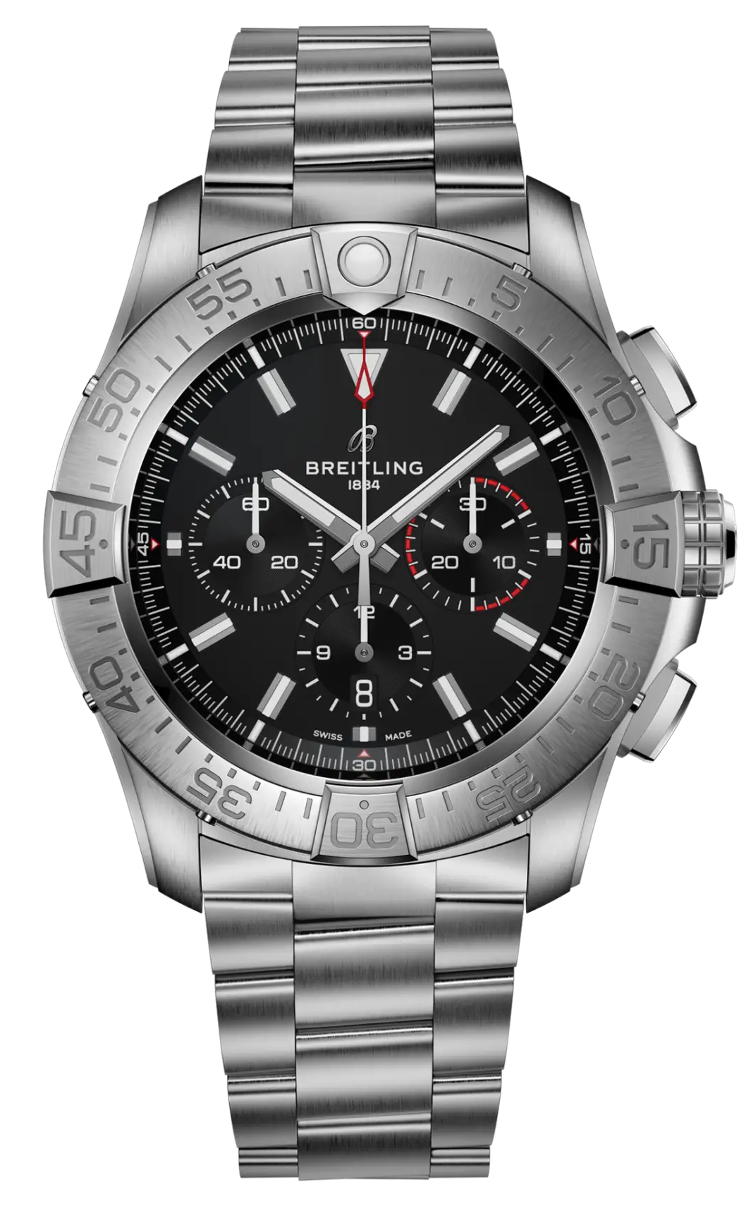 Breitling Super Avenger B01 Chronograph 46 Titanium Men's Watch EB0148101B1E1