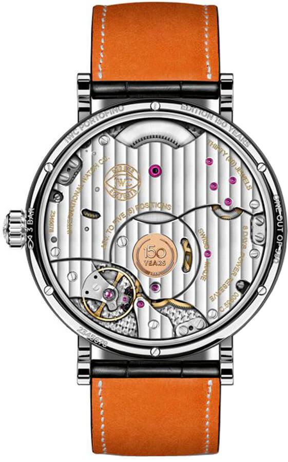IWC Portofino Hand-Wound Moon Phase 150 Years Men's Watch IW516405