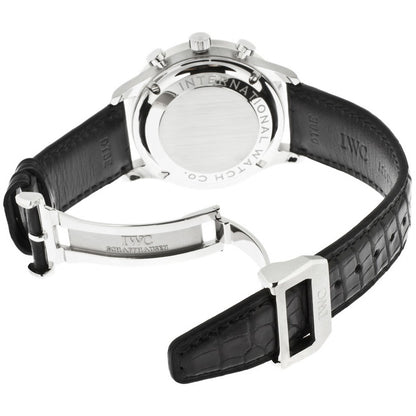 IWC Portugieser Chronograph Automatic Black Dial Men's Watch IW371447