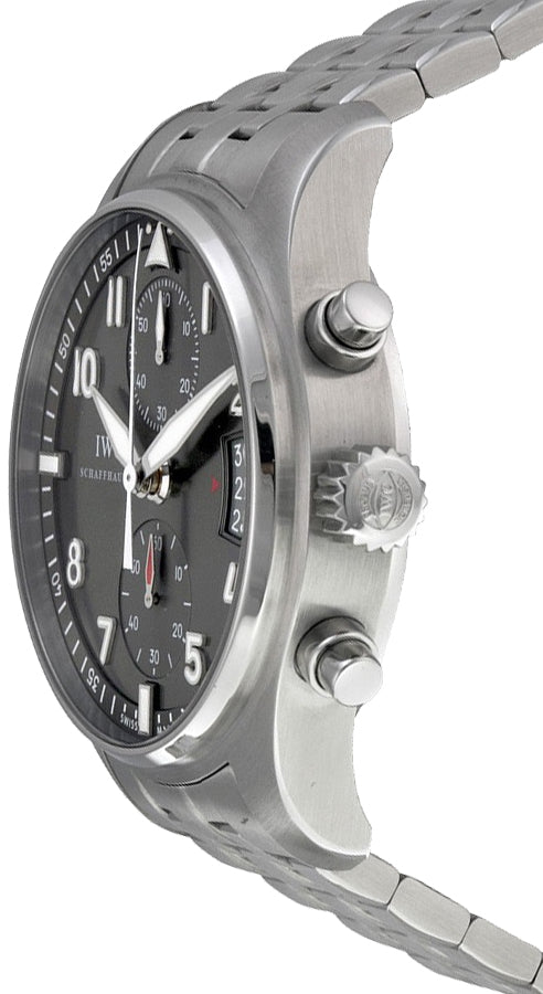 IWC Spitfire Chronograph Ardoise Grey Dial Men's Watch IW387804