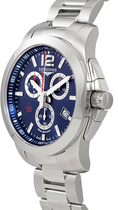 Longines Conquest Blue Dial Men's Sport Watch L3.800.4.96.6