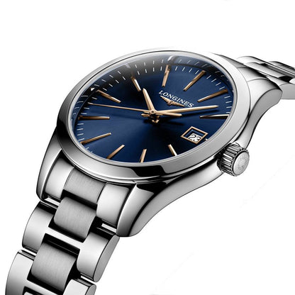 Longines Conquest Classic Blue Dial Women's Watch L2.386.4.92.6