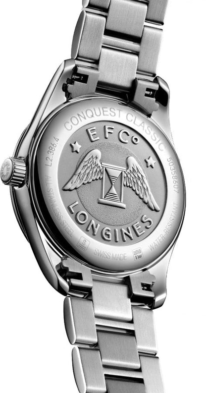 Longines Conquest Classic Blue Dial Women's Watch L2.386.4.92.6