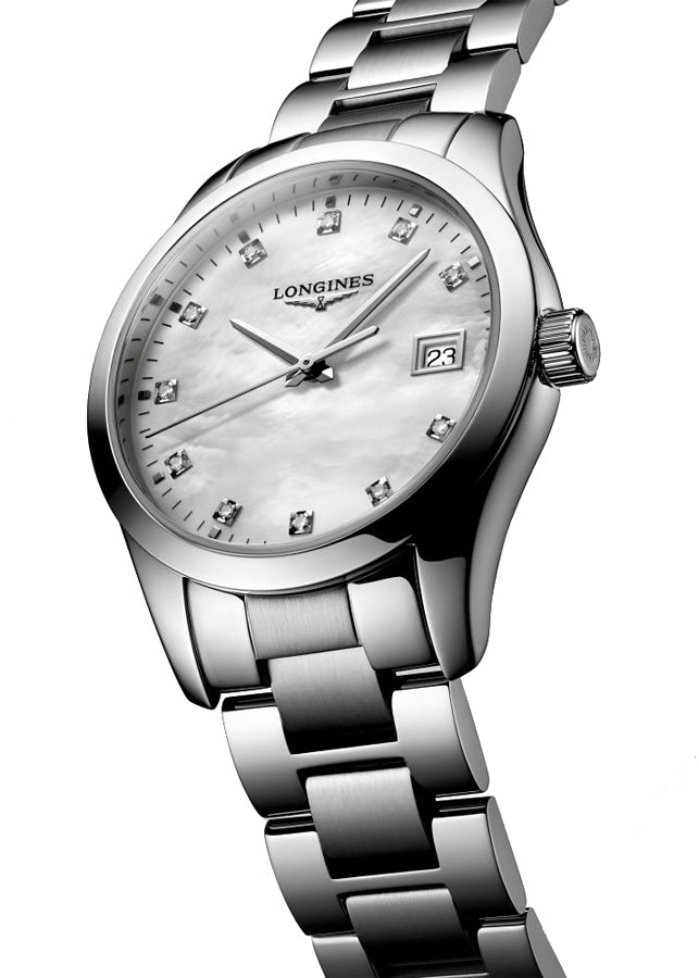 Longines Conquest Classic Quartz Women's Watch L2.386.4.87.6