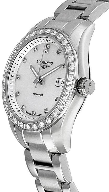 Longines Conquest Diamond Women's Watch L2.285.0.87.6