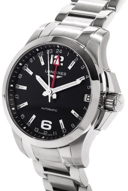 Longines Conquest Automatic 41mm Black Dial Men's Watch L3.687.4.56.6