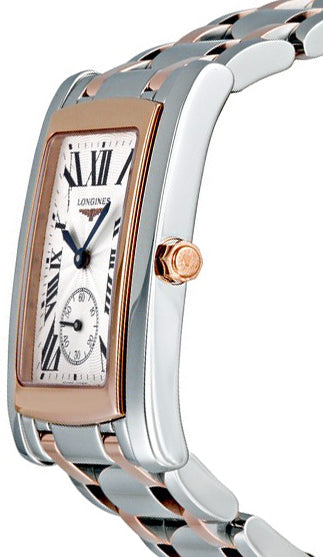 Longines DolceVita Rose Gold & Steel Luxury Men's Watch L5.655.5.71.7