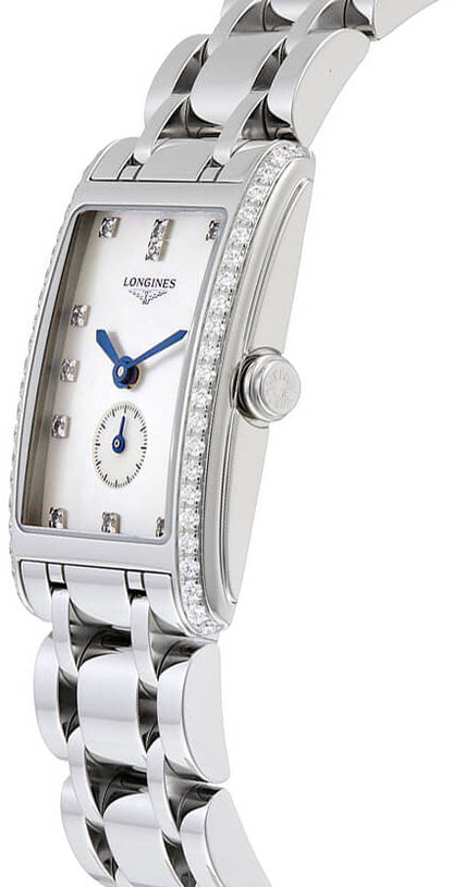 Longines DolceVita Steel Diamond Women's Watch L5.255.0.87.6