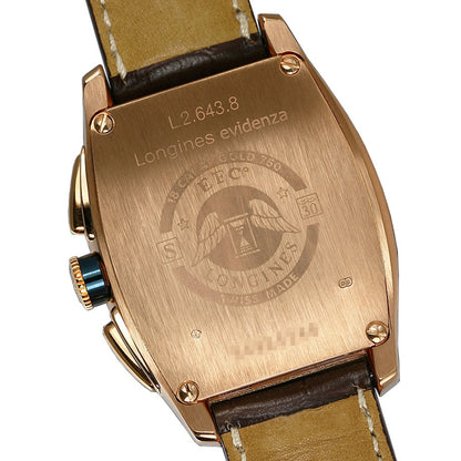 Longines Evidenza Rose Gold Men's Watch L2.643.8.73.2