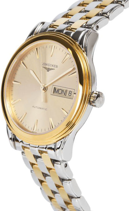 Longines Flagship Gold Dial Automatic Men's Watch L4.799.3.32.7