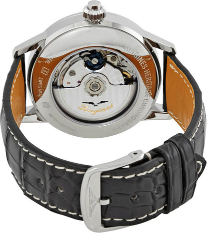 Longines Heritage Column-Wheel Chronograph Black Dial Men's Watch L2.800.4.53.0