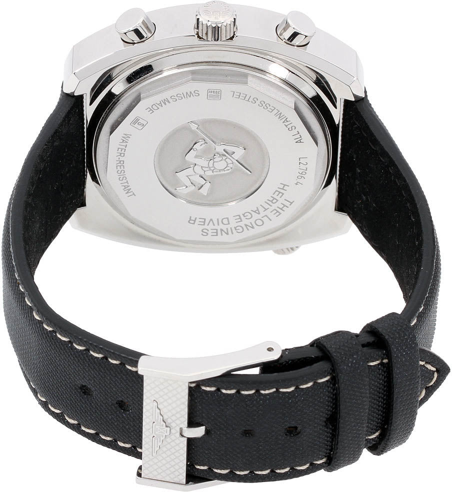 Longines Heritage Diver Chronograph Men's Watch L2.796.4.52.2