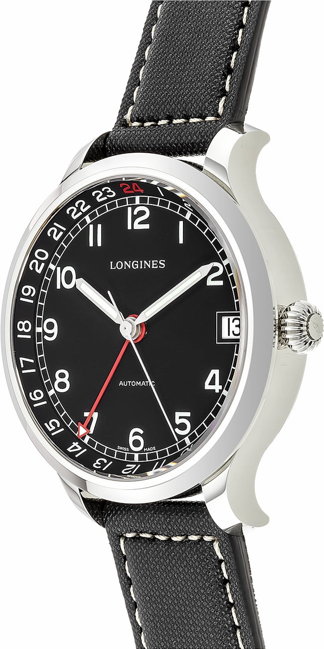 Longines Heritage Military GMT Men's Watch L2.789.4.53.0