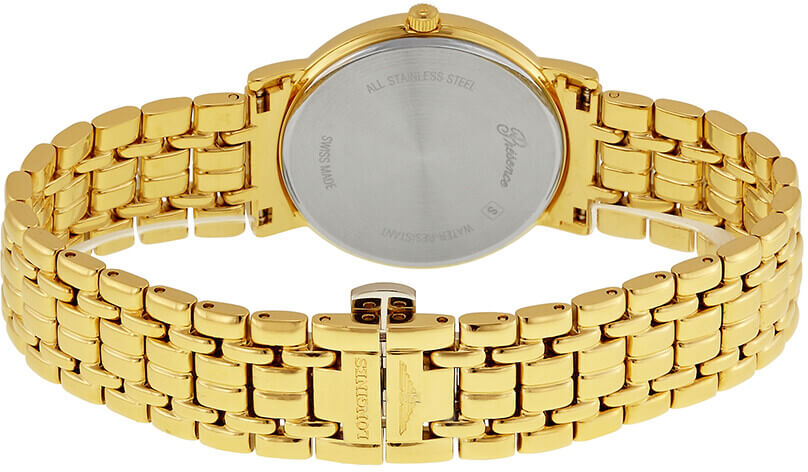 Longines La Grande Classique Presence White Dial 33mm Gold Watch L4.720.2.12.8
