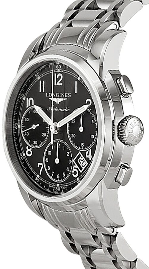 Longines The Saint-Imier Black Dial Men's Watch L2.752.4.53.6
