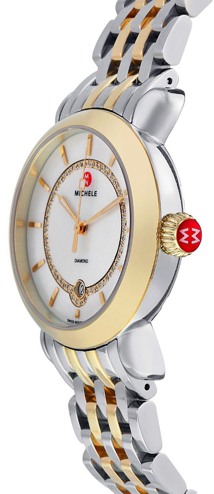 Michele CSX Elegance Two-Tone Women's Watch MWW03T000064