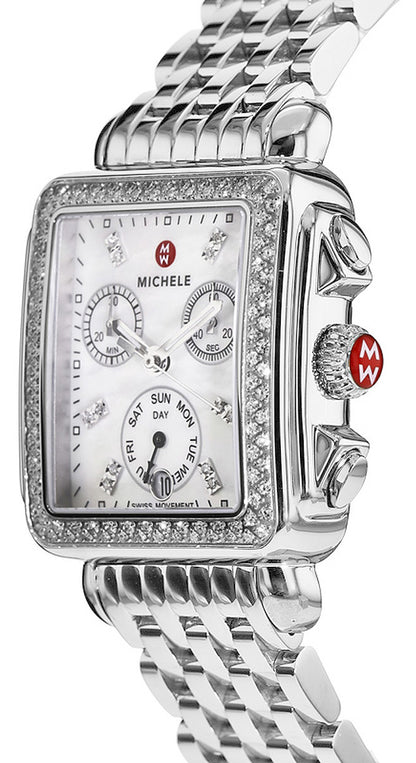 Michele Deco Diamond Women's Watch Sale MWW06P000099