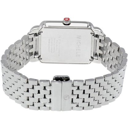 Michele Deco II Black Mother of Pearl Diamond Women's Watch MWW06X000011