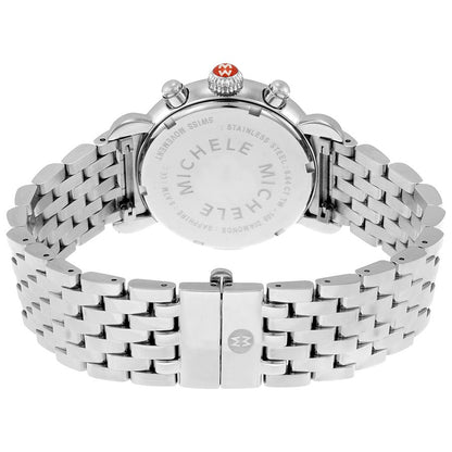 Michele Signature CSX-36 Diamond & Pearl White Dial Ladies Watch MWW03M000114