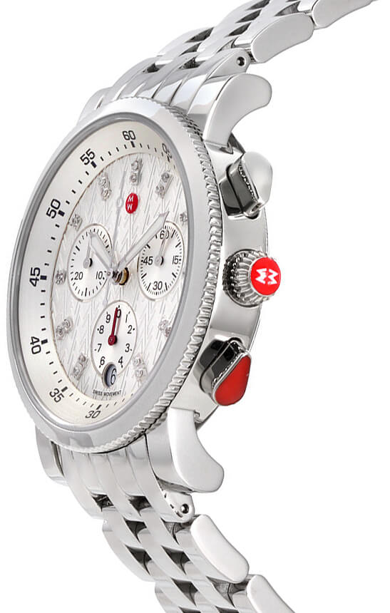 Michele Sport Sail Silver Dial Women's Watch MWW01N000003