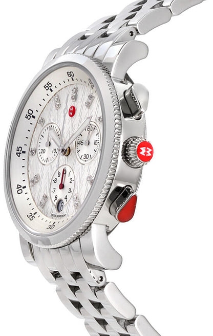 Michele Sport Sail Silver Dial Women's Watch MWW01N000003