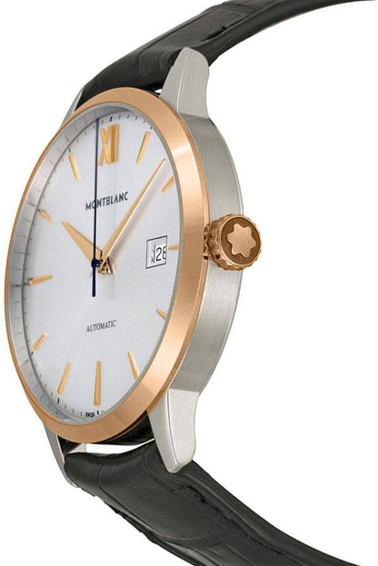 MontBlanc Heritage Spirit Silver Dial Men's Dress Watch 111624