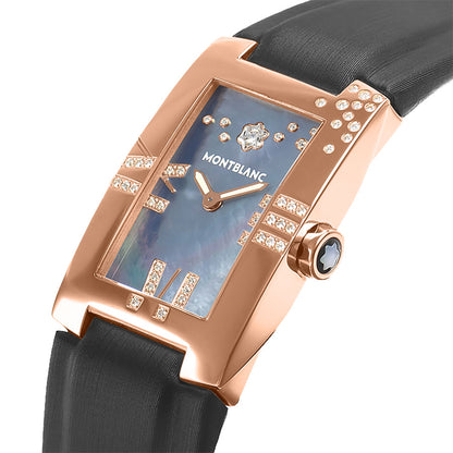 MontBlanc Profile Elegance Gold Women's Diamond Watch 104289