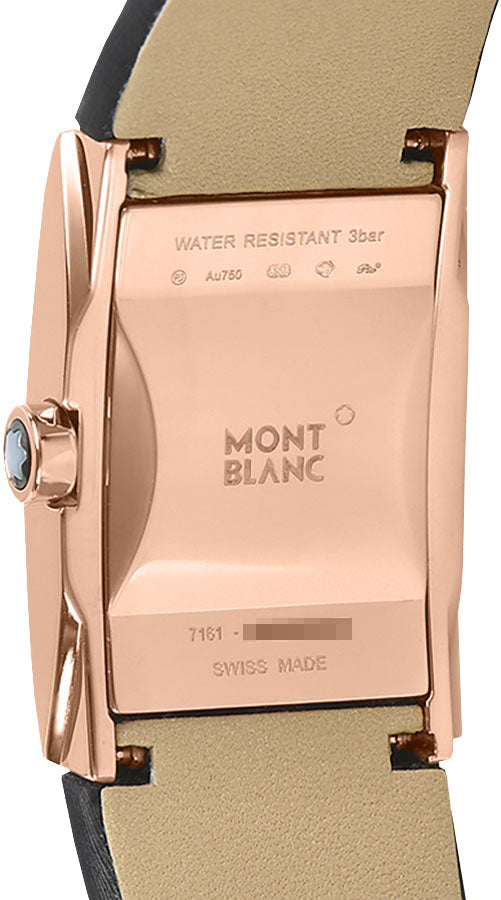 MontBlanc Profile Elegance Gold Women's Diamond Watch 104289
