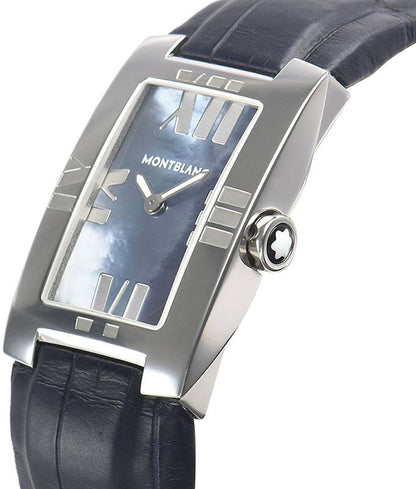 MontBlanc Profile Elegance Pearl Black Dial Women's Fashion Watch 104294