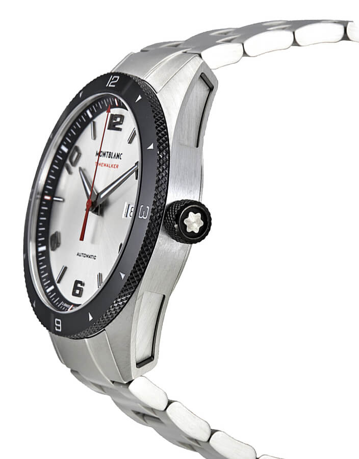MontBlanc TimeWalker Automatic Silver Dial Men's Watch 116057