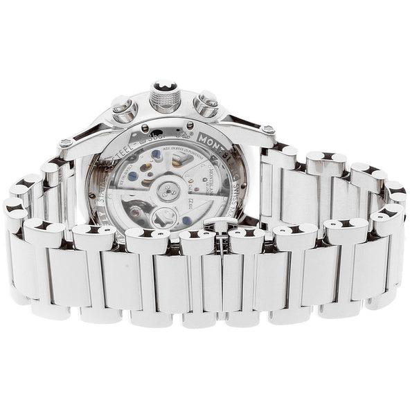 MontBlanc TimeWalker Chronograph Black Dial Men's Watch 104286