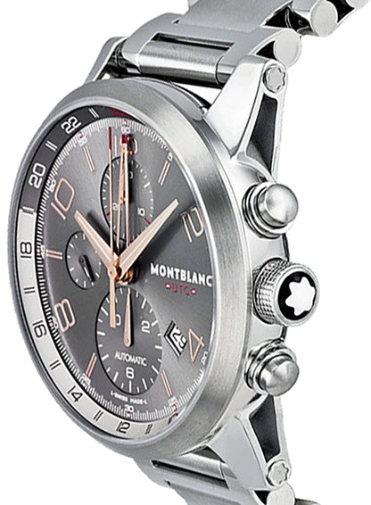 MontBlanc TimeWalker Automatic Chronograph Grey Dial Men's Watch 107303