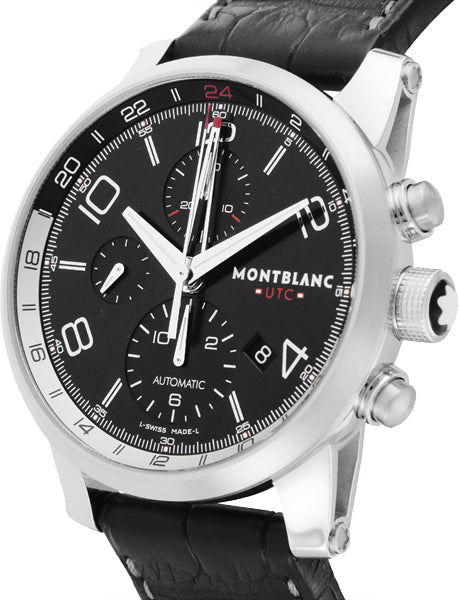 MontBlanc TimeWalker Chronovoyager UTC Automatic Men's Watch 107336